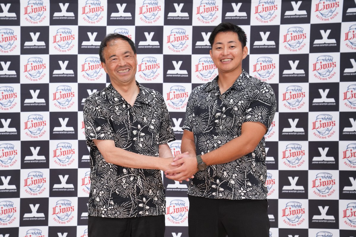 lions_official's tweet photo. 本日、NPB球団初となるジャパンウィンターリーグへの選手派遣に関する記者発表会が行われました。
「ジャパンウィンターリーグ2024」は、11/23(土祝)から沖縄県で開催されます。

▼詳細はこちら
https://t.co/ogerFrfvGj

#埼玉西武ライオンズ #seibulions https://t.co/O2X9oUxS2b