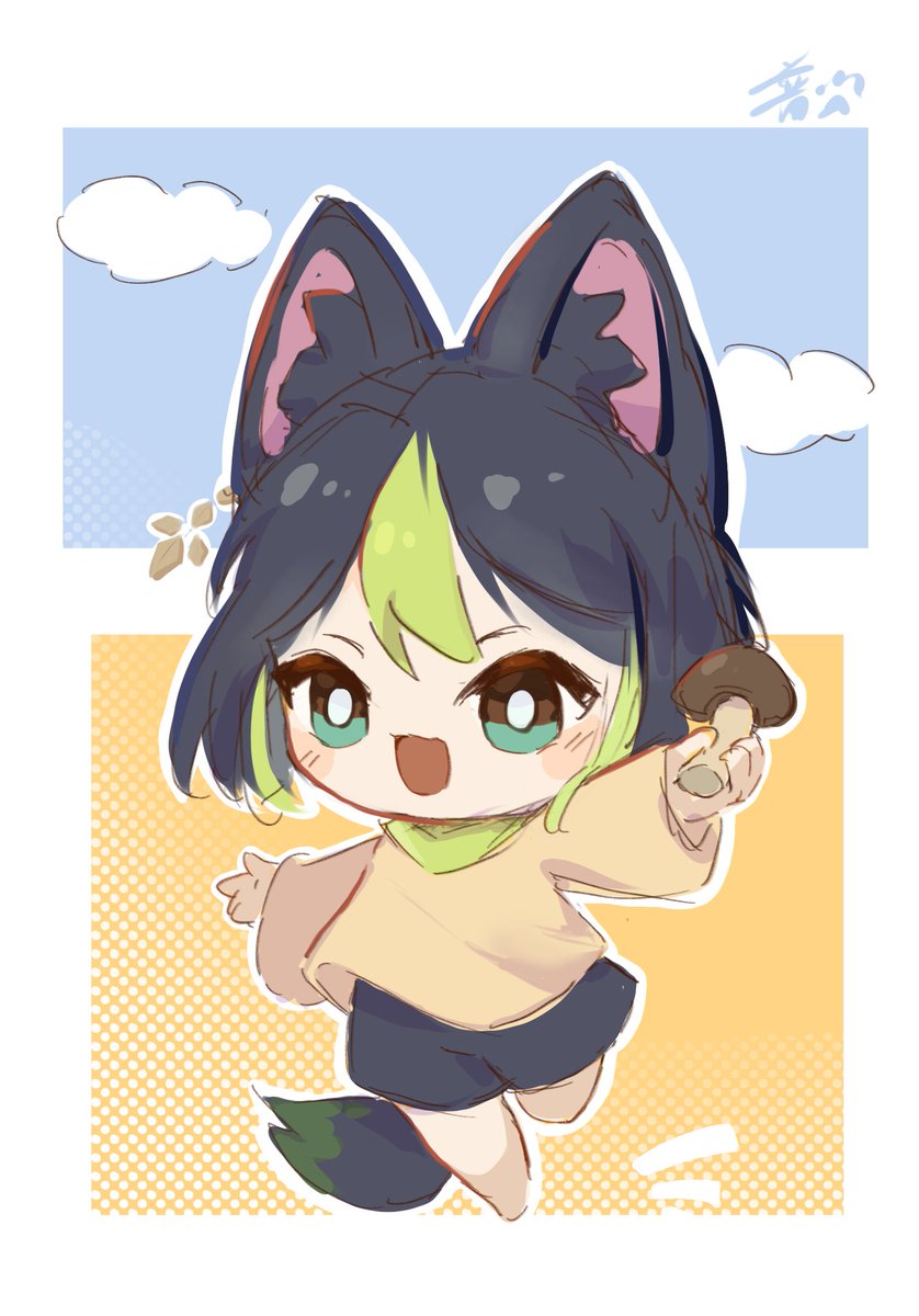 pmxt152777's tweet photo. 给你吃蘑菇#Tighnari #Genshin https://t.co/62l58LCBkM