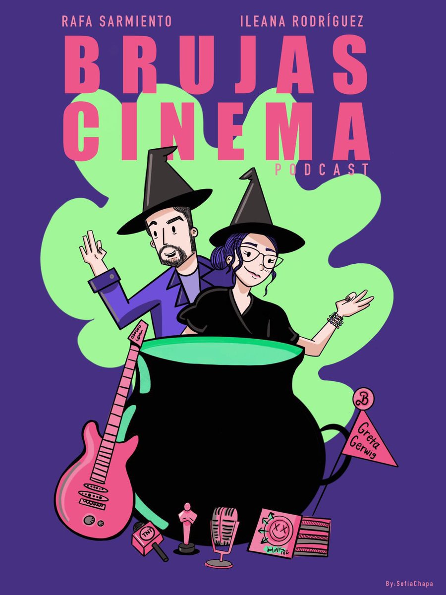 reclu's tweet image. ¡Tanto detalle! ¡Muchas gracias @Sofi_Chapa! 🥹💜🥹💜🥹💜 @BrujasCinema disponible en (casi) todas las plataformas.