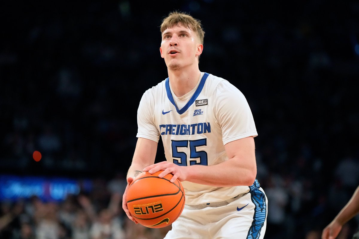 Celtics draft pick Baylor Scheierman is the only player in Division I men's history with at least 2,000 points (2,233), 1,000 rebounds (1,256), 500 assists (580), and 300 three-pointers (356).