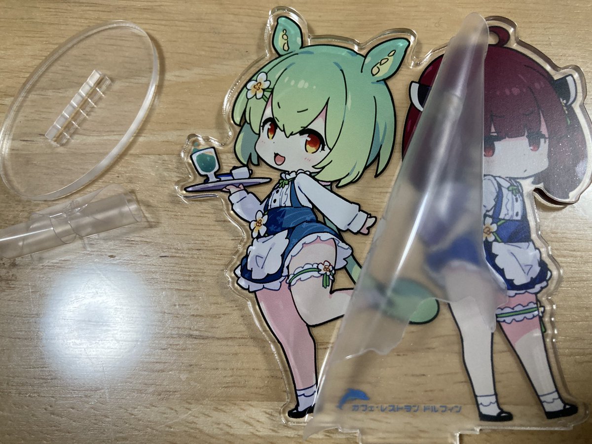 29日また白石行くんでまた何か奉納したく、何気に初めてアクスタ作ってみましたわ、カードも新たにオフセット印刷で作ってみますた 