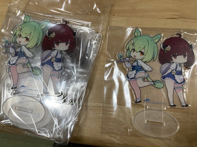 29日また白石行くんでまた何か奉納したく、何気に初めてアクスタ作ってみましたわ、カードも新たにオフセット印刷で作ってみますた 