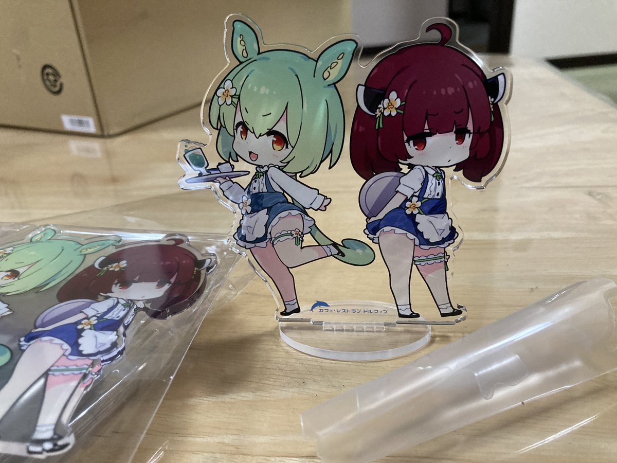 29日また白石行くんでまた何か奉納したく、何気に初めてアクスタ作ってみましたわ、カードも新たにオフセット印刷で作ってみますた 