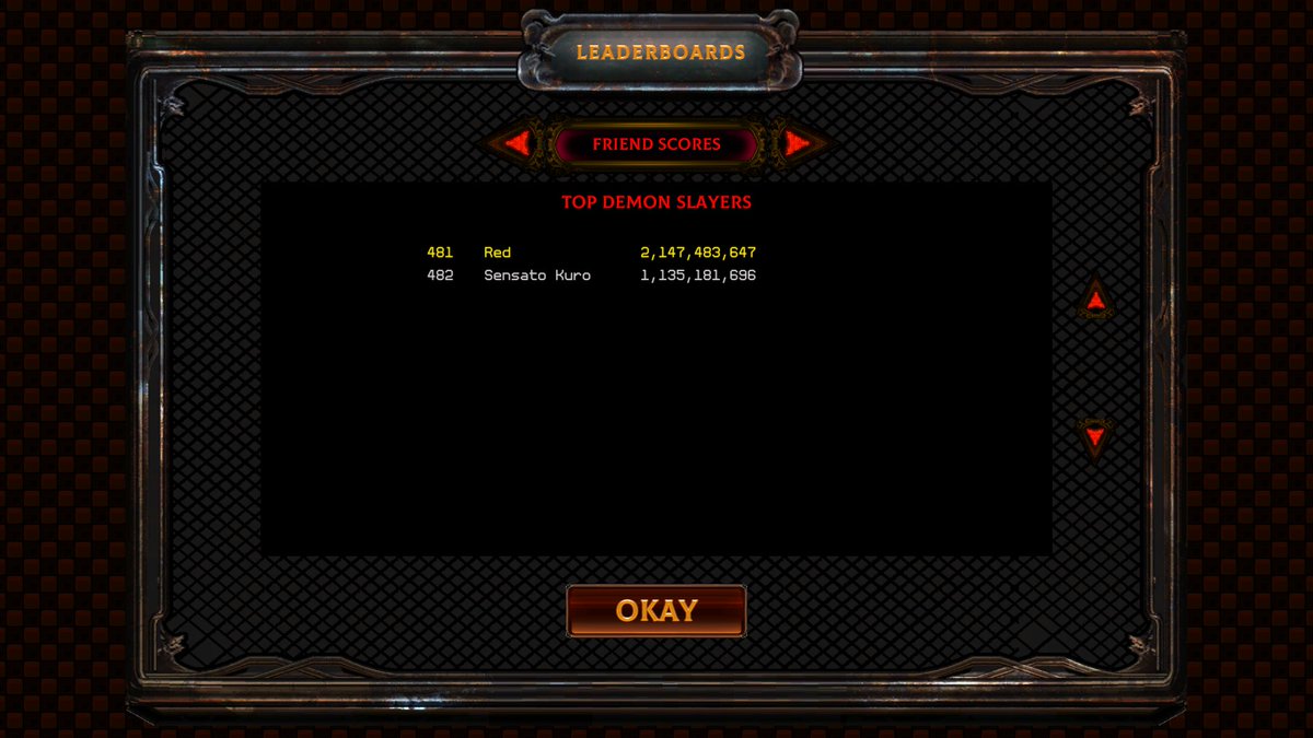 Après 25 heures de jeu j'ai finalement atteint mon but personnel et battu le seul ami dans mon scoreboard de Demon's Tilt <a href="/Sensato_Kuro/">Sensato</a> 

Mon secret, j'ai joué plus proche de mon écran ce soir et j'ai éclaté mon meilleur score sur ma première balle😆, faut tellement être tight.