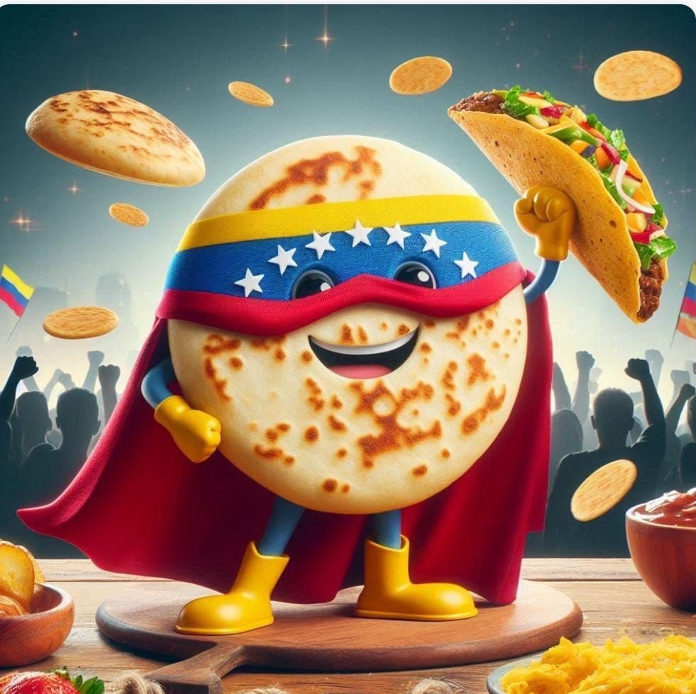 Que buena imagen para los venezolanos en México 😍