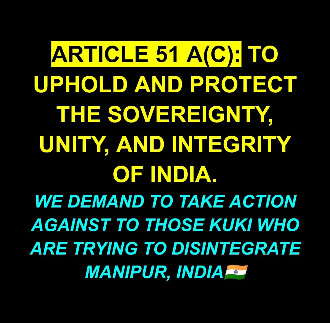 MONEY CAN'T BUY HISTORY.
POPPY CAN'T BUY HISTORY. 
YOUR GUN CAN'T BUY HISTORY. 
NO ONE CAN BUY HISTORY. AND DON'T CREATE PROBLEM BY DEMANDING YOUR DREAMLAND. YOU'RE GIVEN A TITLE OF “REFUGEES” <a href="/narendramodi/">Narendra Modi</a>
<a href="/AmitShah/">Amit Shah</a> <a href="/NBirenSingh/">N. Biren Singh</a> <a href="/Bimol_Akoijam/">A. Bimol Akoijam</a> <a href="/aajtak/">AajTak</a>
<a href="/ndtv/">NDTV</a> <a href="/BBCWorld/">BBC News (World)</a> <a href="/cnnbrk/">CNN Breaking News</a> <a href="/UN/">United Nations</a>