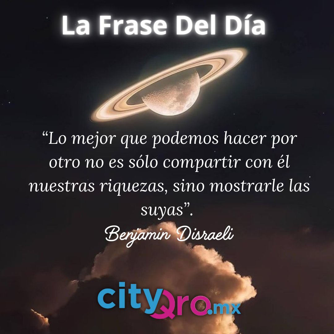 Sabemos que tienes muchas bendiciones, y deseamos que se te multipliquen a ti y a tus seres queridos
#LaFraseDelDia 
#CityQroMX #Queretaro #FelizMiercoles