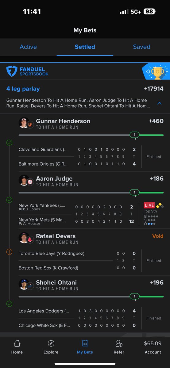 grsl33ky's tweet photo. @FanduelGuru777 Yessir 💰💰💰 https://t.co/Wkb86357BC