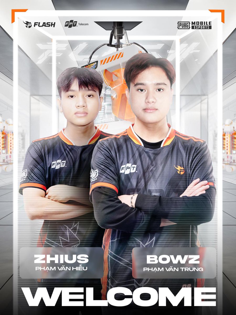 Flazersalliance's tweet photo. WELCOME ZHIUS & BOWZ to join Flash PUBG Mobile team 🔥
#TeamFlash #Flazers #Alliance #AdminM https://t.co/TXo7448bdi