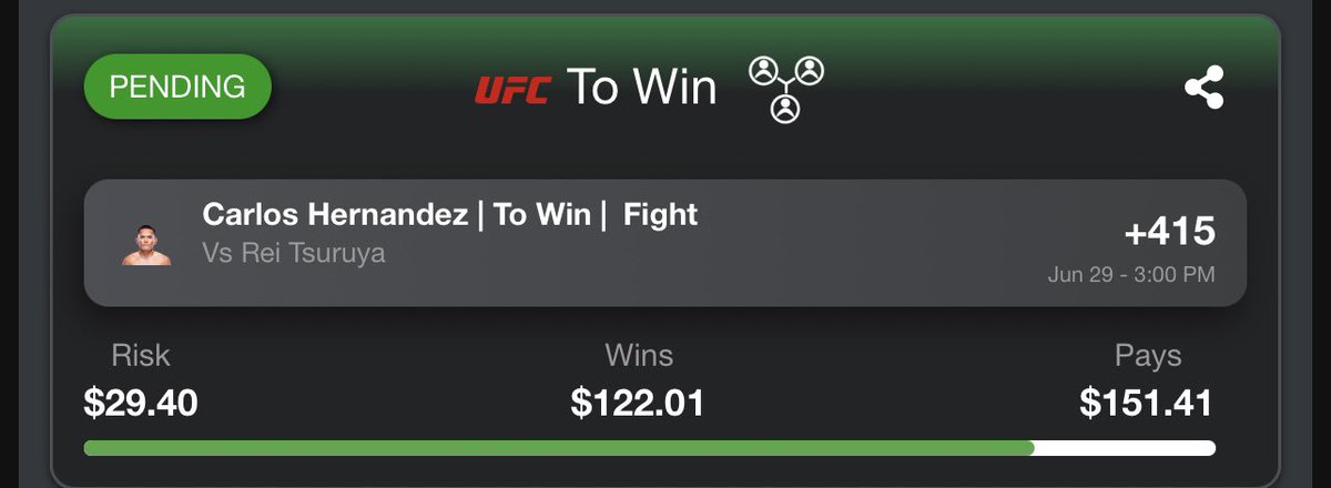 Stuicide420's tweet photo. @DieHardMMAPod @BetOpenly Let’s go!!!!! #gauntlet3 https://t.co/ByQbszjgc6