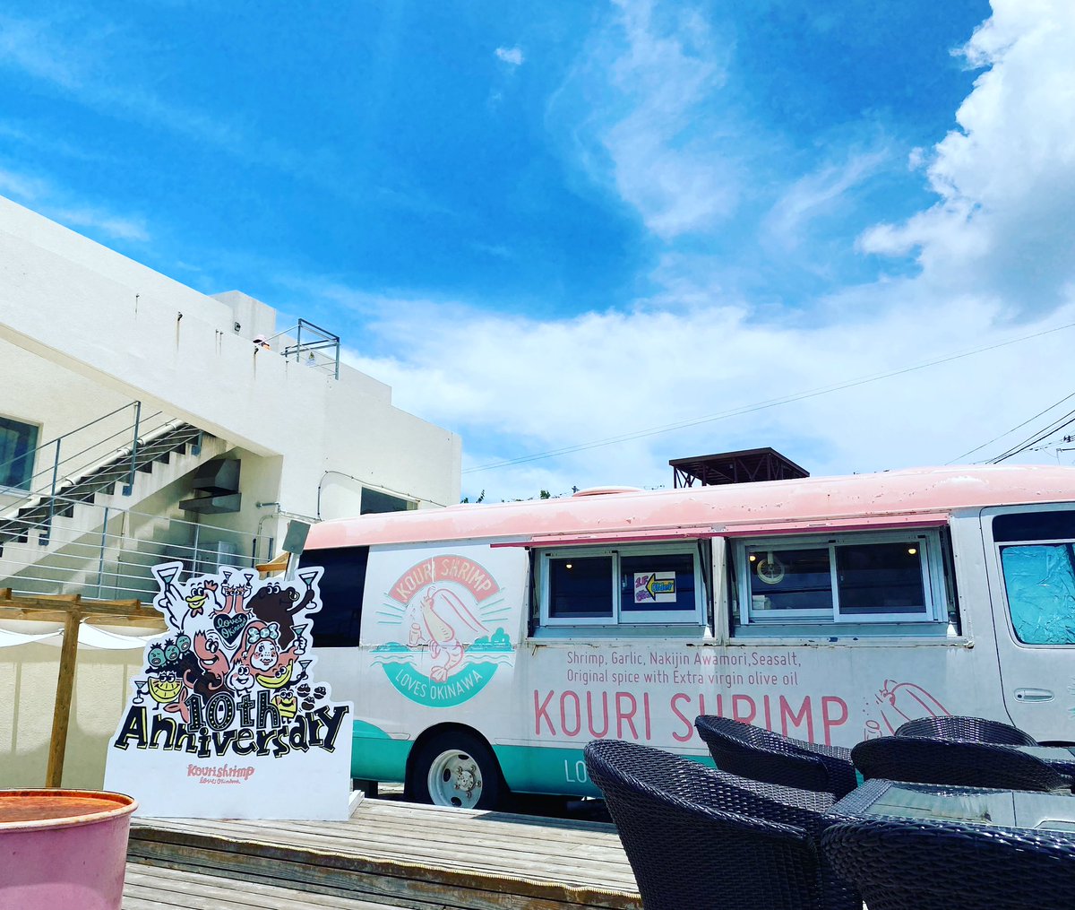 tae_mini's tweet photo. 今日は部屋でゆっくり。
近くにガーリックシュリンプのお店があってテイクアウトしてきました!
アサイーボールも✨
昼からビール🍺
幸せだわ♡
#KOURISHRIMP
#bennys https://t.co/Uw6mmLd7YQ