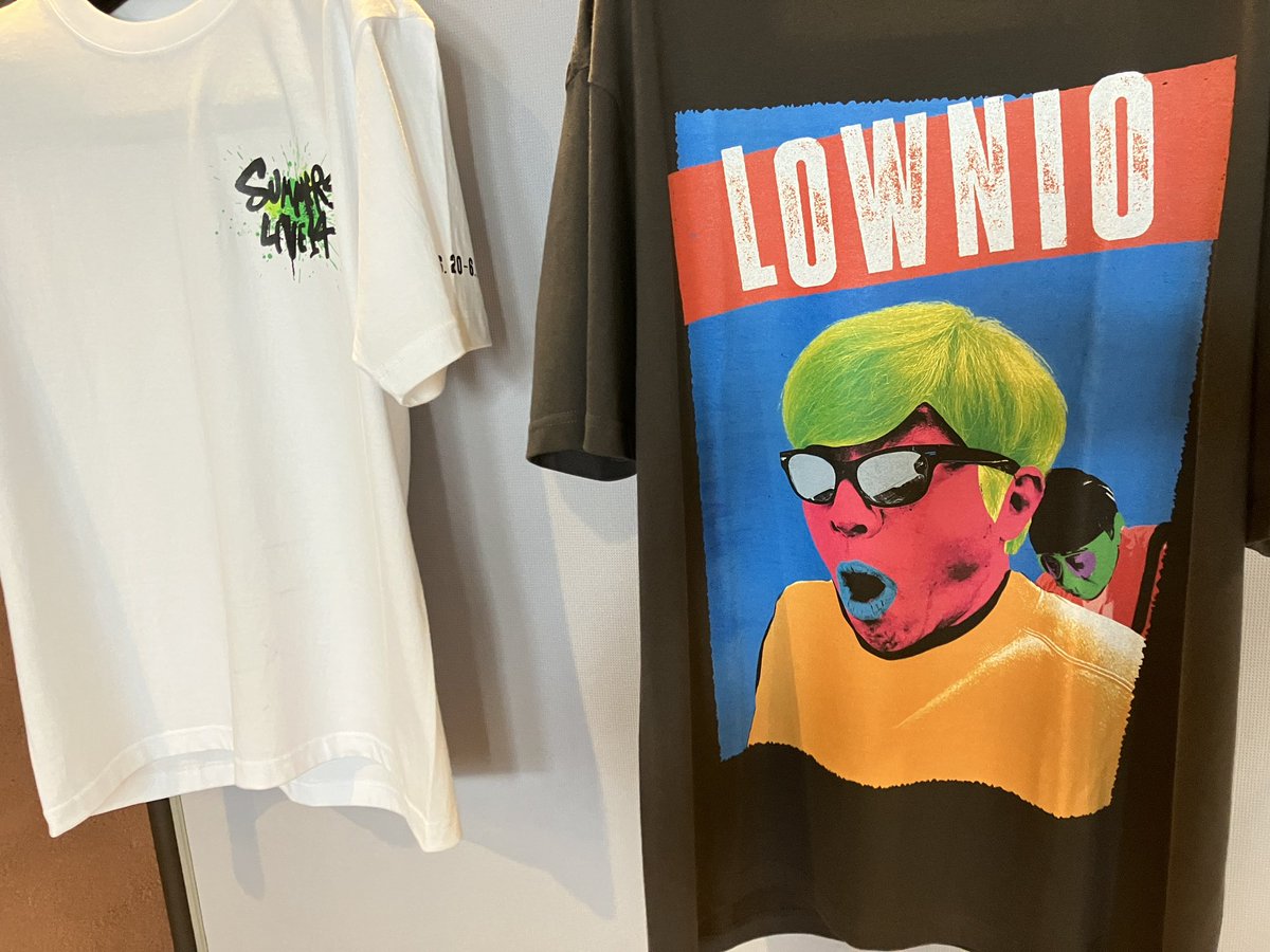 ローニオTシャツカッコいい！ 会場ではすぐ売り切れだったからみんな