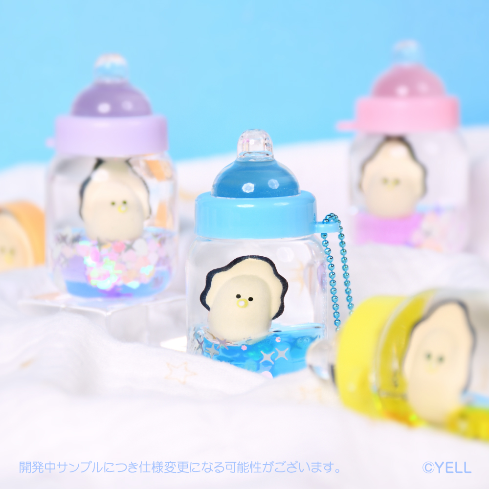哺乳瓶の中に入った なまがきちゃん?? ????? #つぶらな瞳のなまがき