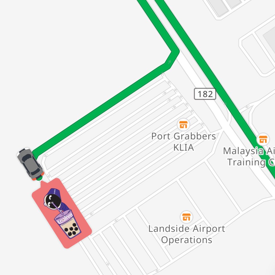 CeddyOrNot's tweet photo. Reached KLIA, had 1st Grab driver cancelling my ride immediately, I suspected dah it’s because of my destination (Shah Alam), but all good because HE cancelled terus.

Booked second driver, this one pula sidaikan I, I saw his car stopped here for about 10 minutes so I called him twice, tak nak angkat, messaged him twice tak baca. I pula yang kena cancel.

Tried my luck again, finally 3rd driver came and picked me, told him the situation and he explained that sadly many drivers don’t want to go to Shah Alam area because takut sampai sana takde job and some will purposely sidaikan customers so that they don’t have to cancel on their end.

Well, 3rd driver will get a fat tip from me but the 2nd one I will report sebab kuangajar waste my time.