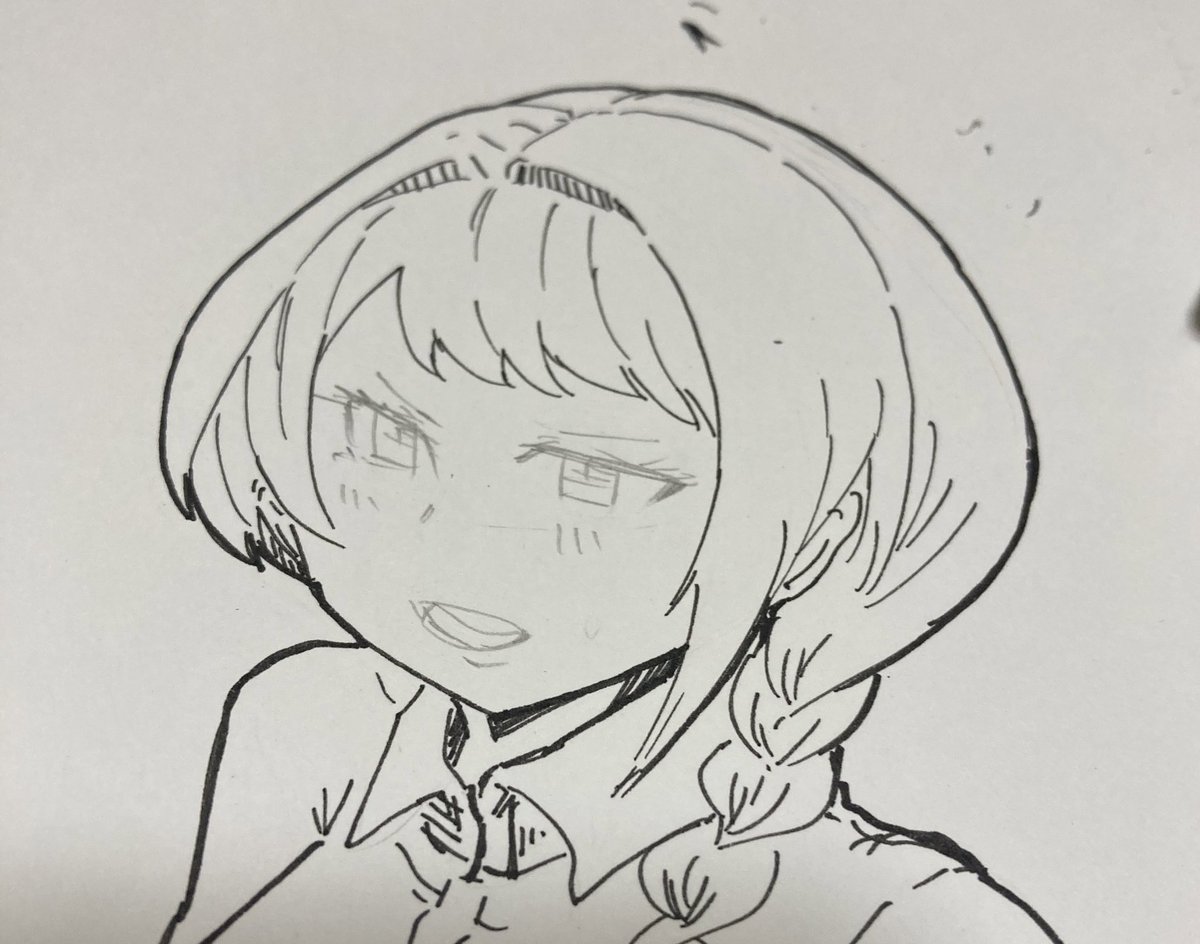 ネヴァダさん表情練習ペーパー 