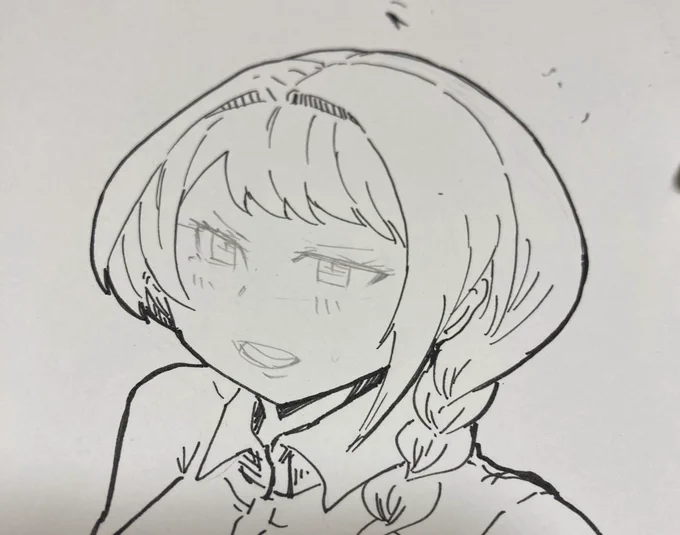 ネヴァダさん表情練習ペーパー 