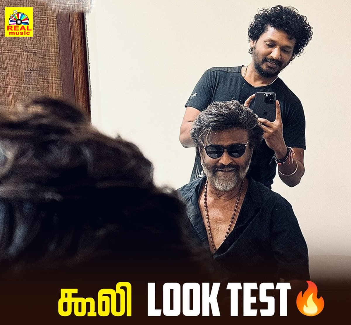 realmusic_2007's tweet photo. ரஜினி நடிக்கும் "கூலி" படத்திற்கான Look Test Click -ஐ லோகேஷ் கனகராஜ் X- தளத்தில் வெளியிட்டார் 🔥
@rajinikanth @Dir_Lokesh
#coolie #coolielooktestpic #looktest #lokeshkanagaraj #rajini #realcinemas2007 https://t.co/r7nQn4zhhx