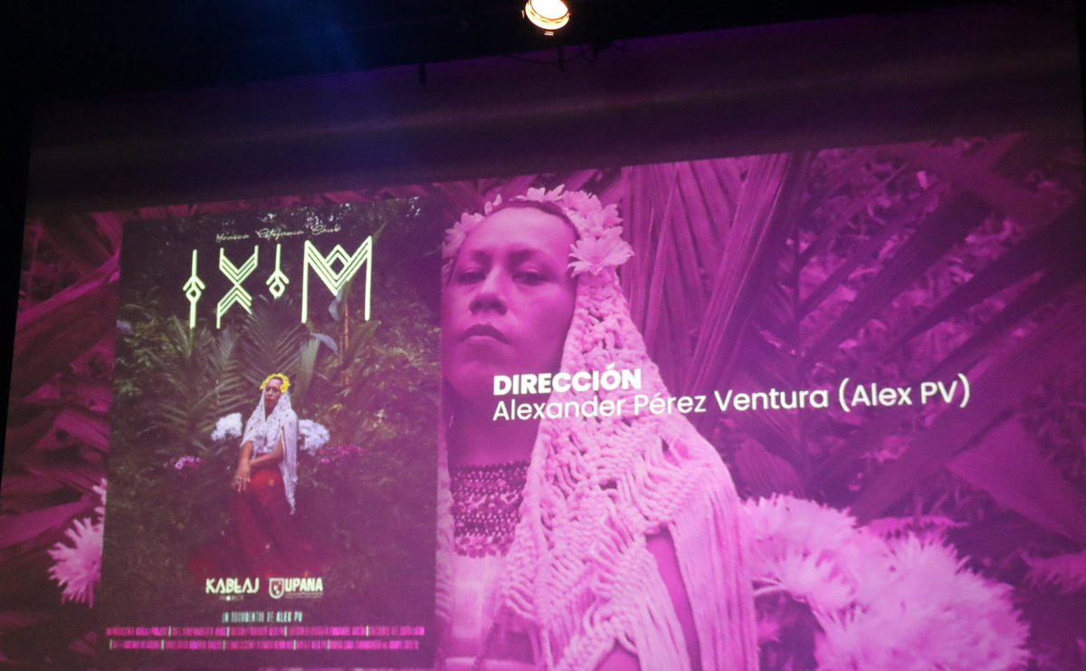 redmmutrans's tweet photo. Complacidas de acompañar a nuestra par Mónica Chub, que es un retrato de su historia de vida y liderazgo como mujer trans q'eqchi,  en la muestra del documental #Ixim del Director Alexander Pérez. https://t.co/3MXQQoFP7r