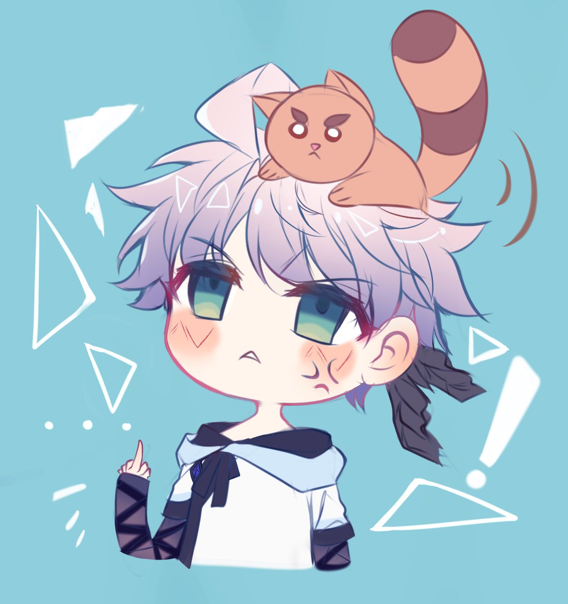 Celinelinezzz's tweet photo. [Retweet &amp;Share are very appreciated 😳😳💘]

Hello, I open chibi icon Bust up with simple BG like this just.
12$~

TAT 1-2 days/ slot ><
Don't hesitate to DM if you interested Tysmch🌸

#chibicon #commissionchibi https://t.co/gkYri7hgGR