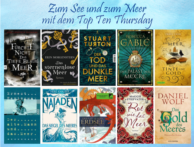 2013welten's tweet photo. Heute sind Bücher gesucht, die das Meer oder den See im Titel haben. Passend zur Sommerzeit fand ich den Vorschlag von Nicole für den #toptenthursday wirklich schön und ich hab tatsächlich auch 10 passende Bücher gefunden :)
https://t.co/l0WjXG28J9
Macht gerne mit! :) https://t.co/iTuYnyncvp