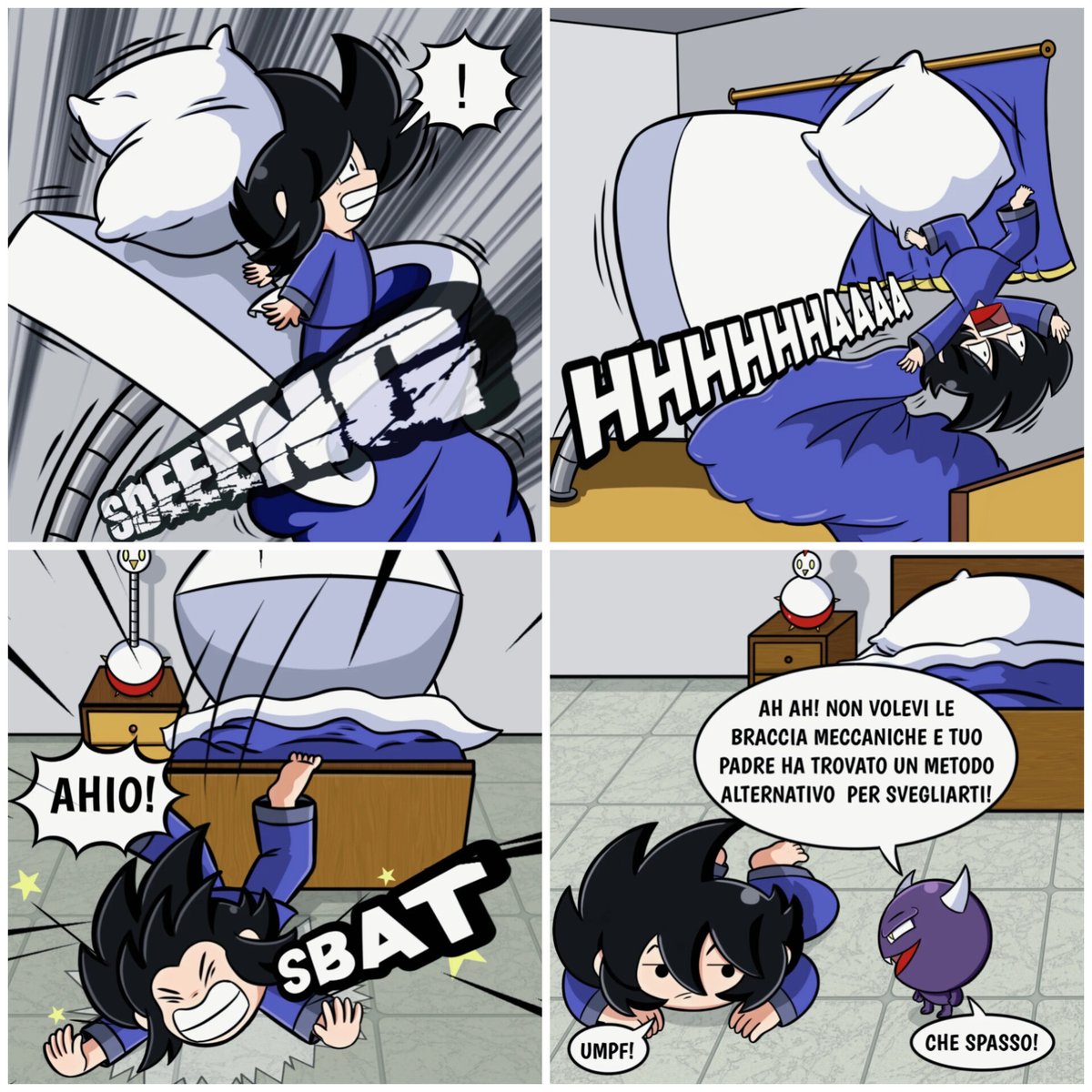 trattoforte's tweet photo. I G.A.M. Episodio1 (parte 2)
#comics #fumetti #kids #humor #Robot #demon #adventure https://t.co/HM83qkMZYs