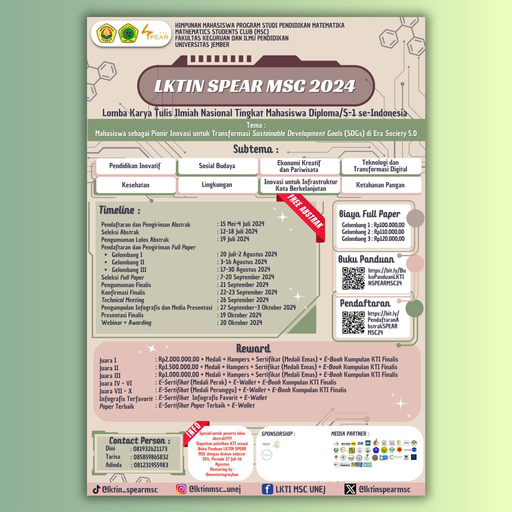 studywithay's tweet photo. hi guys if you're a scintific paper enthu, please check this out🫶 free abstract anyway
#lkti #lomba #event https://t.co/qcC9EqBEs9