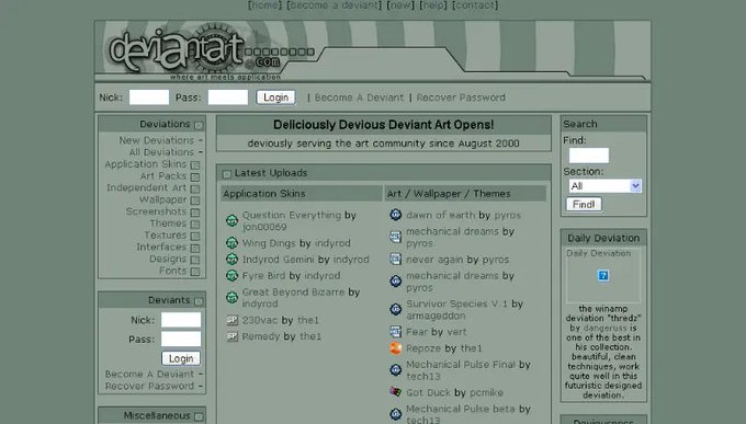 i miss 2000s internet forums https://t.co/F748QEEWy2