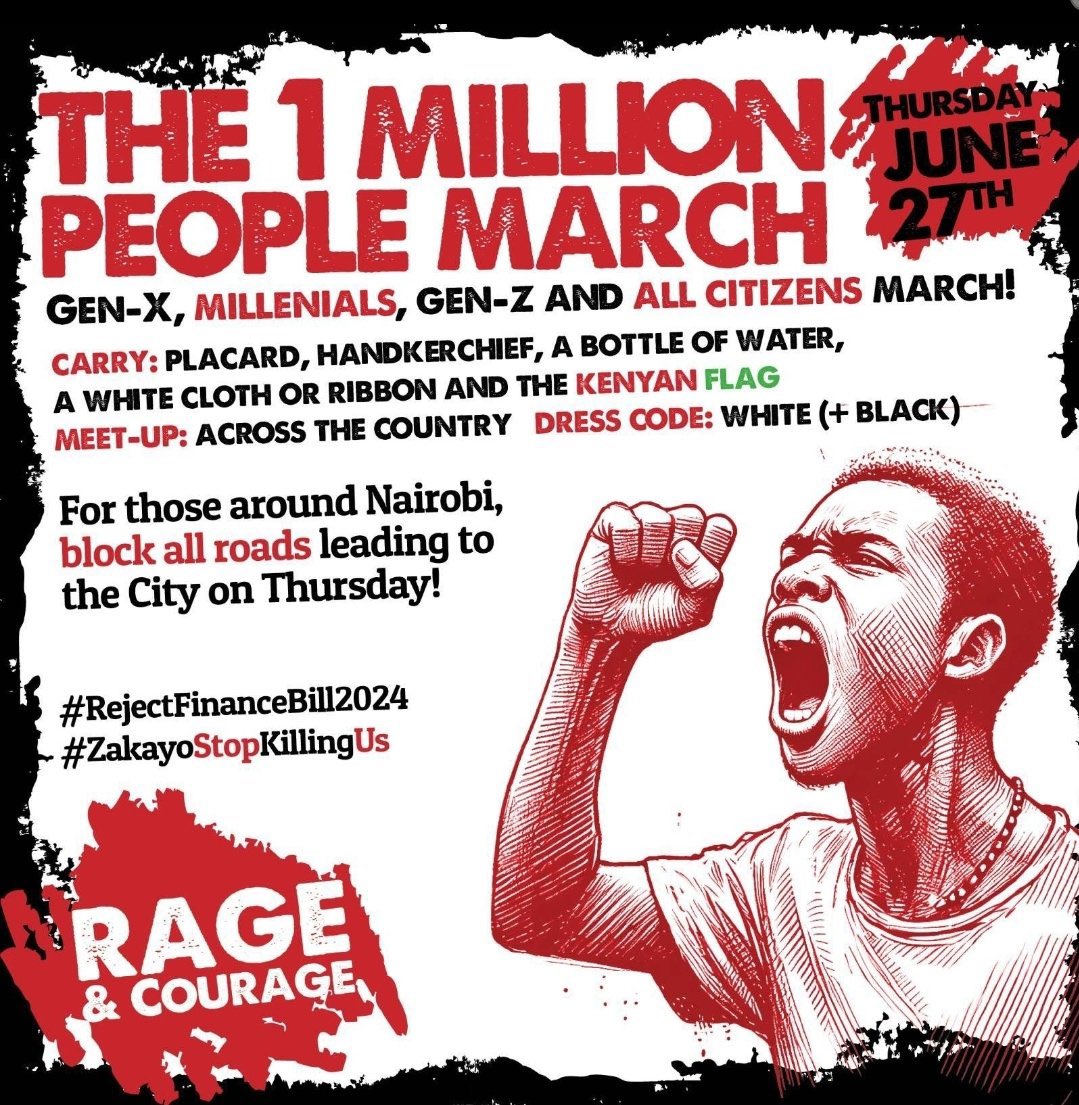 gufydox's tweet photo. Good morning fellow criminals and treasonous sons and daughters of Kenya. Today we make our voices even louder. 

#RutoMustGo
#RejectFinanceBill2024 https://t.co/jrvnAVRk48