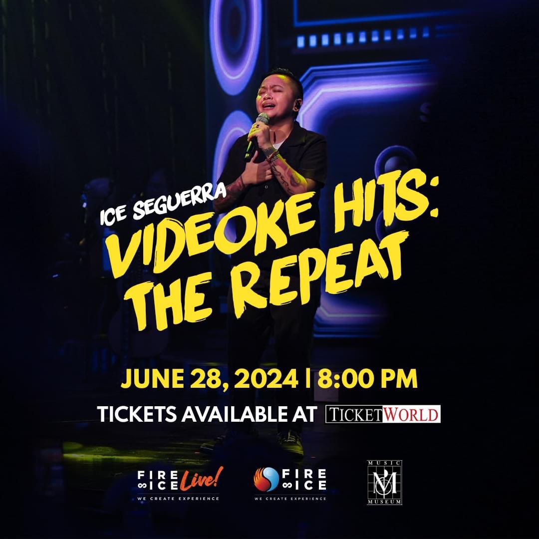 cornerstone_ofc's tweet photo. Imagine YENG CONSTANTINO and ICE SEGUERRA on one stage! 🤩 

ICE SEGUERRA’S VIDEOKE HITS: THE REPEAT
🗓 June 28, 2024 (Friday)
📍 The Music Museum

#YengConstantino #CornerstoneArtist 
#VideokeHitsTheRepeat #IceSeguerra #FireandIcePH #FireandIceLive https://t.co/QbsMsFkyqO
