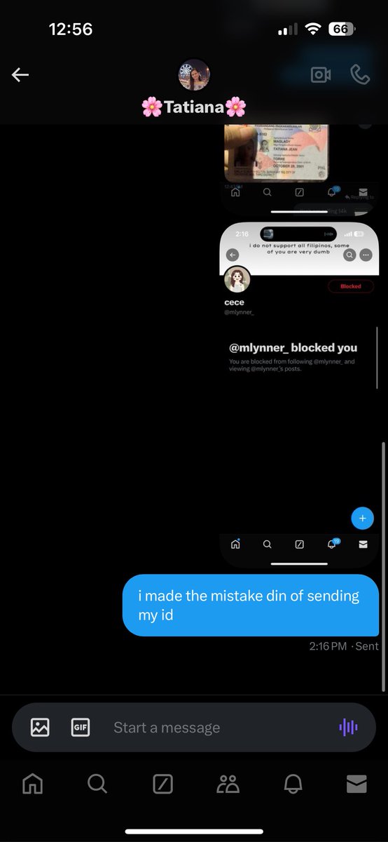 kloudsnoo's tweet image. they used another person's ID as well when sending proof and they're current other user is @rissss016