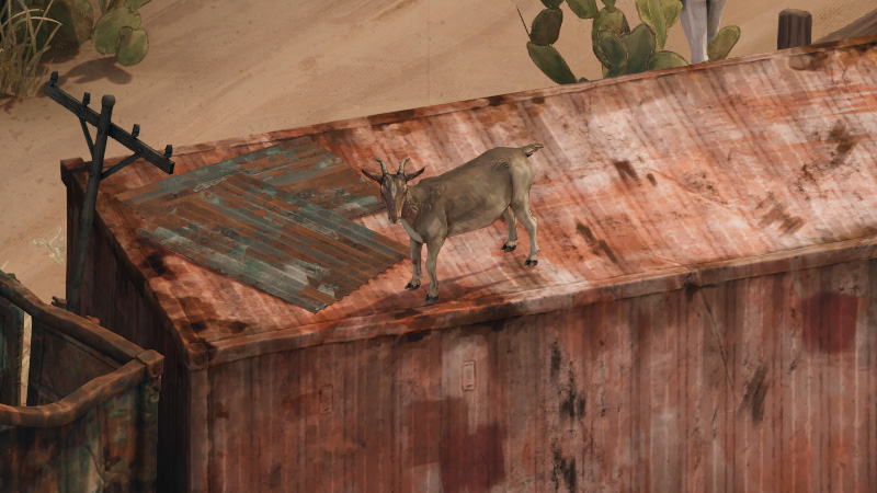 DropBearBytes's tweet image. June @BrokenRoadsGame  hotfix patch is going live in about ~12 hours.

Patch notes also includes:
- There are now more goats on things.