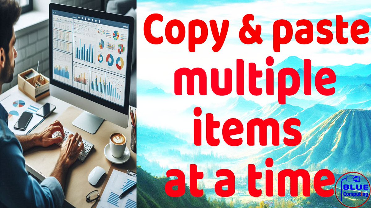 How to copy &amp; paste different items at a time
youtube.com/@blue-computing

#Windows11 #window #WindowsTips集 #Windows #Windows11Home #WindowOfOpportunity #Tips #ItTakesEverything #support #COPYnPASTE_TWS #service #Management