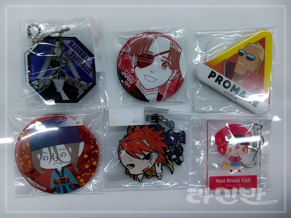 📢라신반 오늘의 픽 굿즈 소식입니다🆕 #윈브레 지난 입고 때 빠르게 품절 되었던 원화 캔뱃지 하나 더 들어왔습니다👀 #모노노케 약장수 헤노헤...