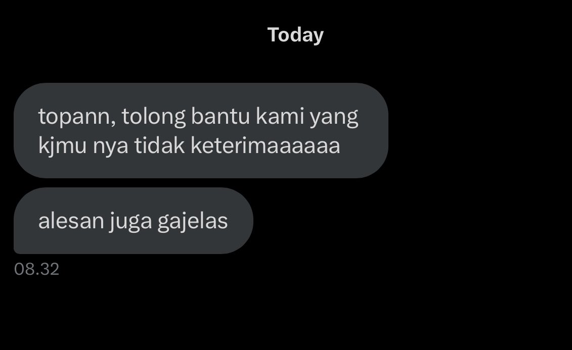 timpenguinnas's tweet photo. Halo @DKIJakarta @upt_p4op ini kenapa banyak temen-temen yg KJMU nya diputus tanpa alasan dan tidak ditetapkan sebagai penerima ya? Banyak bgt nih yg DM Topan 🥲 https://t.co/Smbu1RJV1A