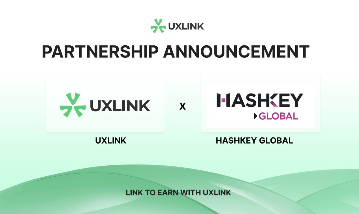 🎉We're thrilled to announce our partnership with <a href="/HashKey_Global/">HashKey Global</a> 

As a licensed digital asset exchange,  HashKey Global offers compliant trading services to cryptocurrency enthusiasts across the globe.
NOW Earn more $HSK before the listing! 2,000,000 UXUY and 50,000 $HSK are