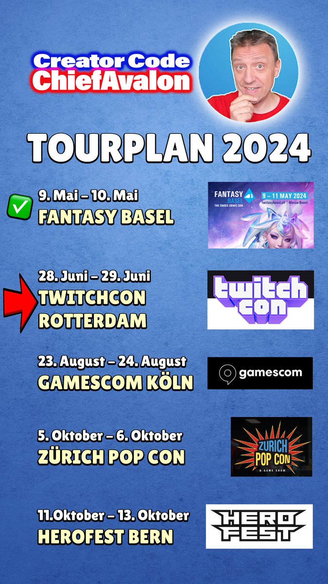 Nächster Stopp: Twitchcon 🤩 Wen treffe ich da? #TwitchCon #twitch #TwitchDE