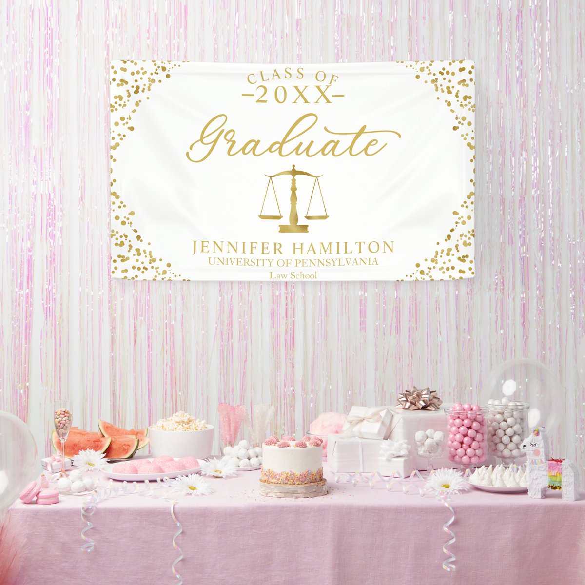 BudgetGuestBook's tweet photo. 🎉 Celebrate your law school grad with a personalized banner that screams success! 🎓🥳 From "Case Closed" to "Future Lawyer," we've got you covered. #LawSchoolGrad 🎉🎉 https://t.co/bhAvPuesXi https://t.co/2aW1TIuTFI
