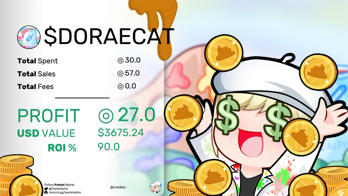 Other wins from today

$GOND $DOWNY $BOBBY $DORAECAT

<a href="/PastelAlpha/">Pastel Alpha</a> 🧑‍🎨💸

t.me/BullxBetaBot?s…
photon-sol.tinyastro.io/@Cooker
t.me/ShurikenTradeB…