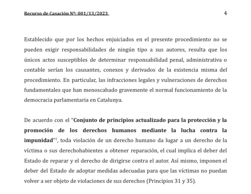 josepcosta's tweet photo. Com a persona perseguida per raons polítiques tenc dret a rebutjar l’amnistia i obtenir l’anul·lació completa de la causa penal, dret a obtenir una reparació i perseguir els culpables, i dret a exigir garanties de no repetició.
Així ho estableix l’ONU i així ho he demanat al TS: https://t.co/TH1BfxySmL