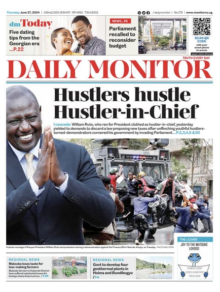 KeDiasporaMedia's tweet image. Today&apos;s headlines #mombasaroad #NairobiCBD #Shocking #wego #kigen #theyesmps #rejectsfinancebill2024 #trap #southmugirango #Bolivia