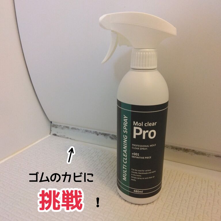 Mol clear Pro マルチクリーナー 480ml モルクリアプロ カビ取り用洗剤