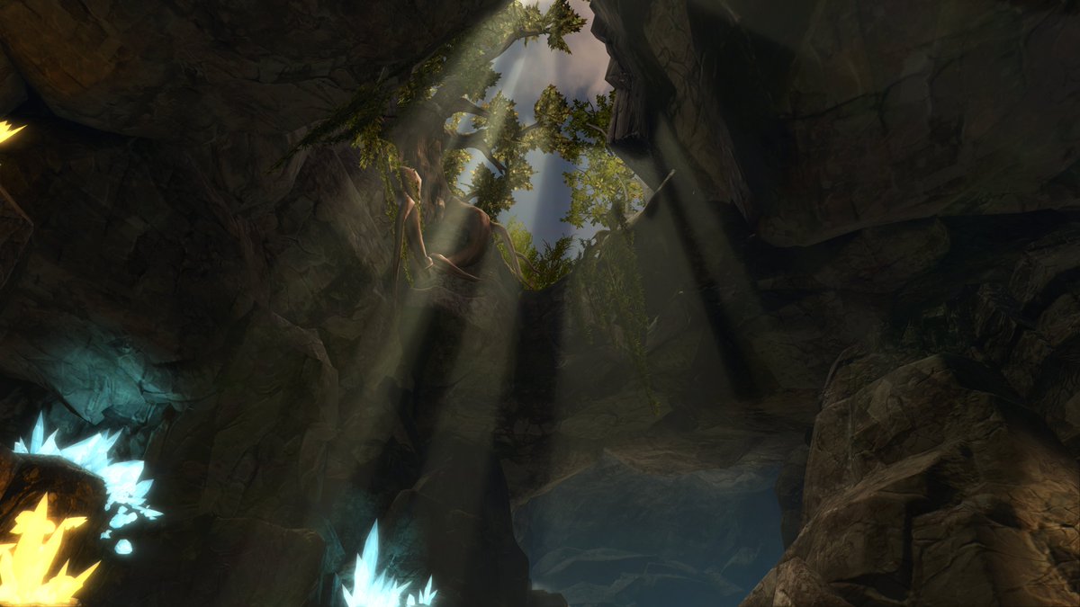 Naelthy's tweet photo. Crystal cave on Dantooine 
#swtor https://t.co/itBFyNAYZj