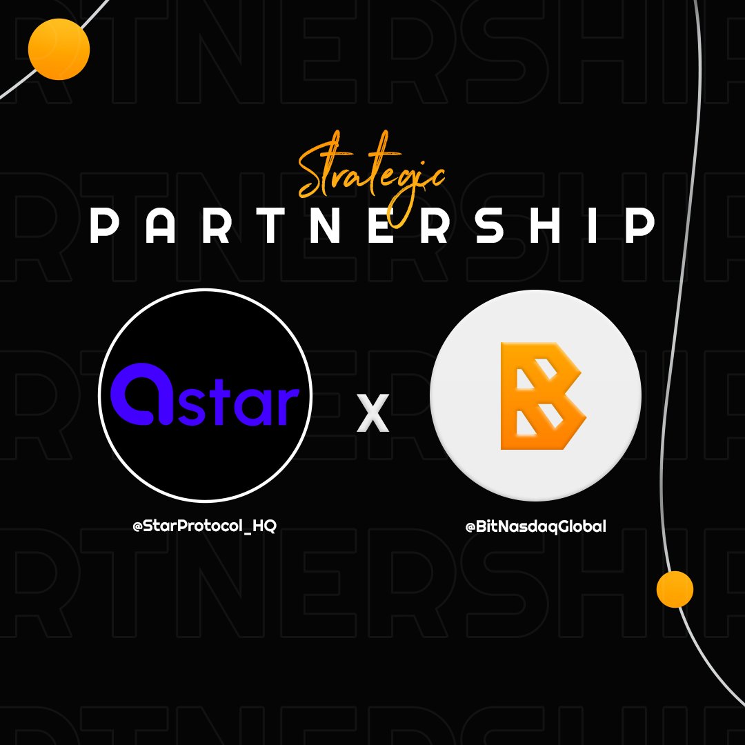 BNQGLOBAL's tweet photo. BitNasdaq ๐ฑ @StarProtocol_HQ
๐ ๐ง๐๐ฐ ๐ฉ๐๐ซ๐ญ๐ง๐๐ซ๐ฌ๐ก๐ข๐ฉ๐
A new step to grow and lift the crypto community.
Stay tuned for the latest updates, and let's raise a glass to this partnership ๐ฅ
.
.
.
#BitNasdaq #BNQ #StarProtocol #StarProtocolHQ #cryptocommunity https://t.co/eEmH3uf5ww