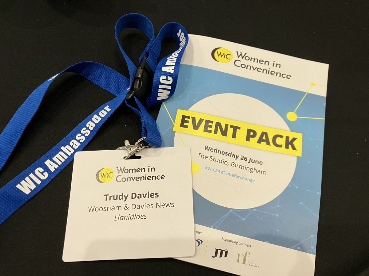 trudydavies1964's tweet photo. A day full of being βInspired with quality suppliers, trade partners & fellow retailers in the room. #WiC24 #WomenInConvenience
What a great event held.
Thank you π @ThisIsRN
Newtrade Media Your Teamwork is just Wow π€©
#RN
#WiC24 #AlwaysImproving
#Woosnam @trudydavies1964 https://t.co/VW9qHCDs6q