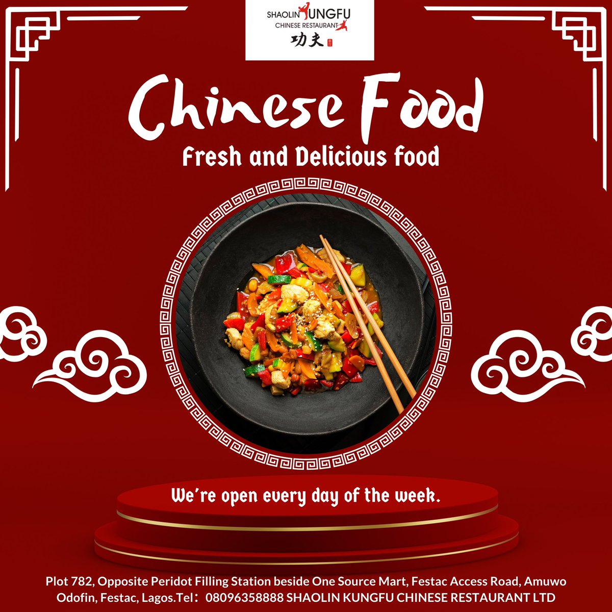 Shaolinkungfu01's tweet image. We’re open today!! Come on in 
.
.
.
.
#chinesefood #chineserestaurant #food #foodie #foodporn #lagos #festac #nigeria #love #viral #gym #dog #cats #followforfollowback #design #staysafe