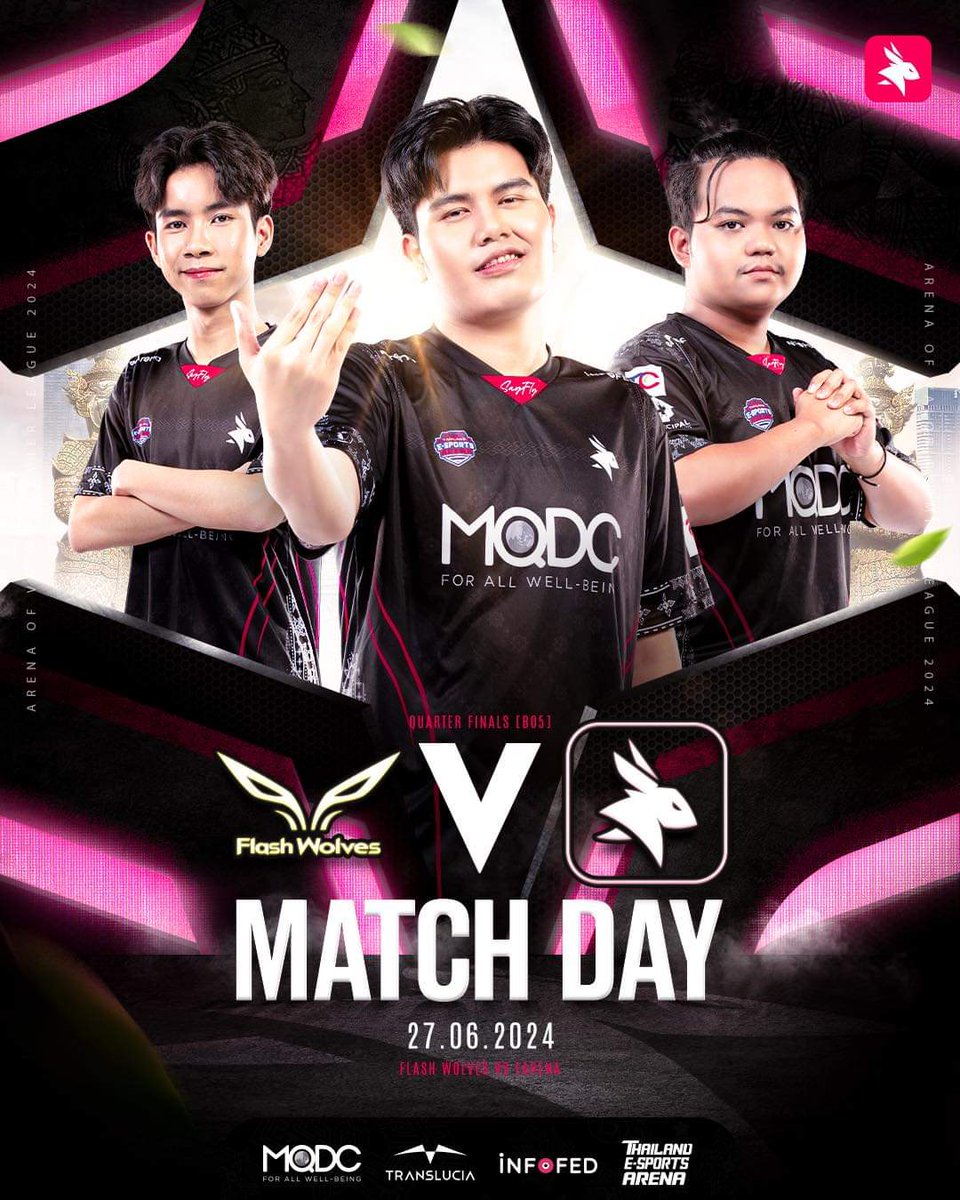 eArenaEsportsTH's tweet photo. 4pm we are in the front role to cheers!
.
#EA #eArena #eArenaRoV #APL2024 #OUTPLAY #RoV #EAกระต่ายคลั่ง #FW #FlashWolves https://t.co/JMs60QiEUK
