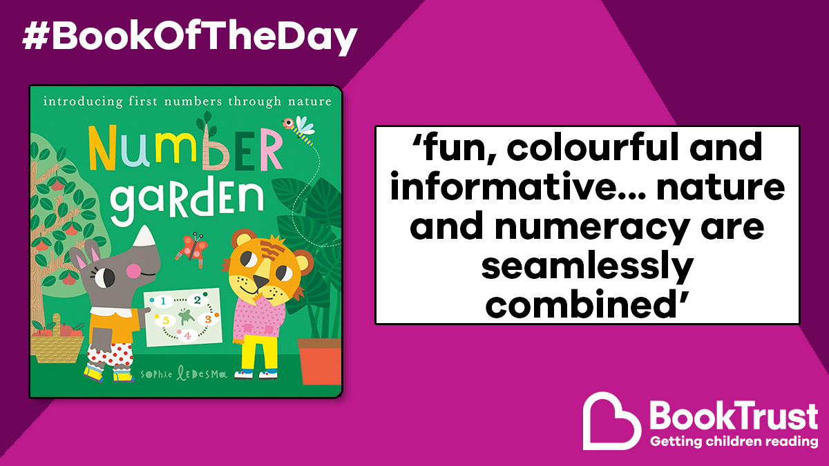 BookTrust (@booktrust) on Twitter photo Our #BookOfTheDay is a fabulous interactive board book that's sure to engage curious young children!
#NumberGarden by <a href="/IsabelOtter/">Isabel Otter</a> and Sophie Ledesma features sturdy flaps, fun peep holes and detailed illustrations:
booktrust.org.uk/book/n/number-… <a href="/LittleTigerUK/">Little Tiger Books</a> Our #BookOfTheDay is a fabulous interactive board book that's sure to engage curious young children!
#NumberGarden by <a href="/IsabelOtter/">Isabel Otter</a> and Sophie Ledesma features sturdy flaps, fun peep holes and detailed illustrations:
booktrust.org.uk/book/n/number-… <a href="/LittleTigerUK/">Little Tiger Books</a>