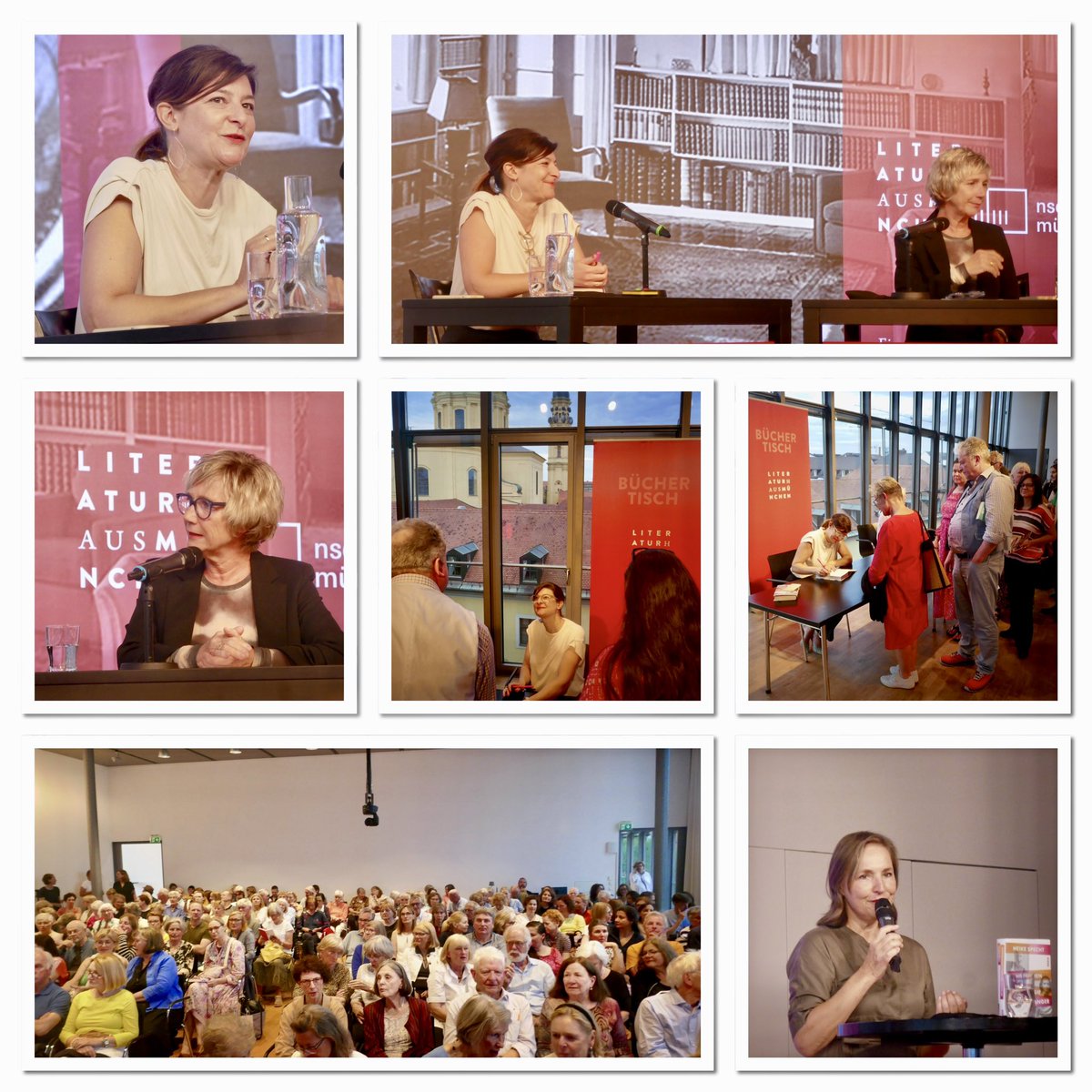 @TanjaKinkel@muenchen.social (@tanjakinkel) on Twitter photo Fantastischer Abend mit <a href="/HeikeSpecht/">Heike Specht</a> und Amelie Fried im <a href="/LithausMUC/">LiteraturhausMünchen</a> . Im Spotlight: Marta Feuchtwanger, Rahel Goetein-Straus (Ärztin, Feministin, Zionistin), und Felice Schragenheim (einem weiteren Publikum bekannt durch Buch und Film “Aimee und Jaguar”). #feuchtwangerfrauen Fantastischer Abend mit <a href="/HeikeSpecht/">Heike Specht</a> und Amelie Fried im <a href="/LithausMUC/">LiteraturhausMünchen</a> . Im Spotlight: Marta Feuchtwanger, Rahel Goetein-Straus (Ärztin, Feministin, Zionistin), und Felice Schragenheim (einem weiteren Publikum bekannt durch Buch und Film “Aimee und Jaguar”). #feuchtwangerfrauen