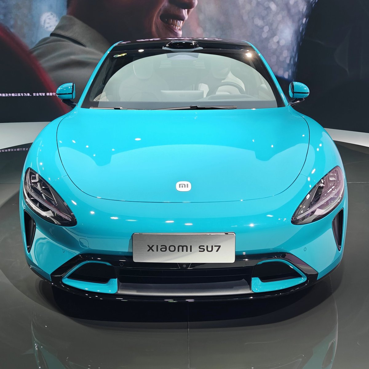 richardlai's tweet image. Up close with the @Xiaomi SU7 electric car at #MWCShanghai. I may ask for a test ride later. #MWC24 @MWCHub