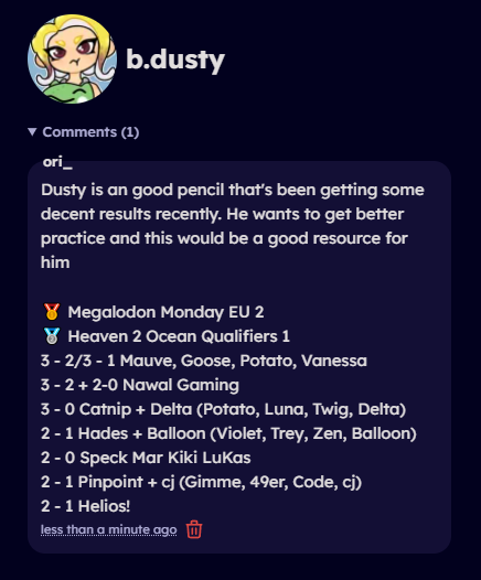 upvote this kid he's pissing me off so i suggested him. give him his chance and practice